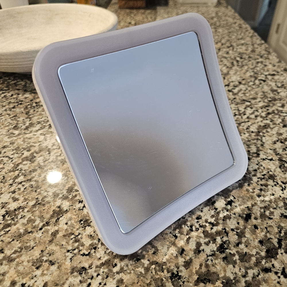 KEDSUM light up magnified suction cup mount makeup mirror